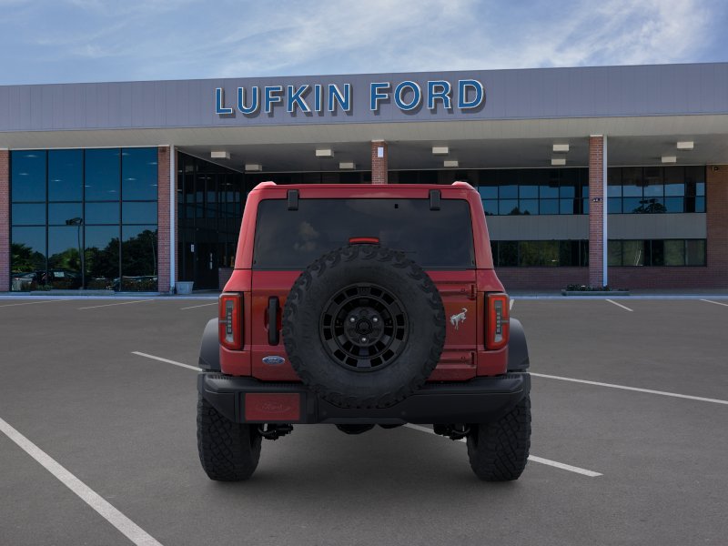 2026 Ford Bronco Badlands Ruby Red Metallic Tinted Clearcoat at Lufkin Ford