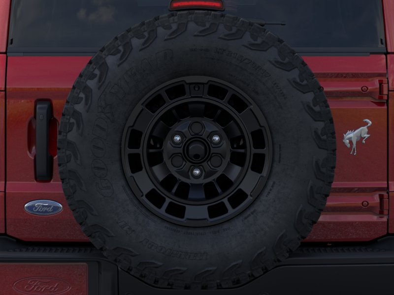 2026 Ford Bronco Badlands Ruby Red Metallic Tinted Clearcoat at Lufkin Ford
