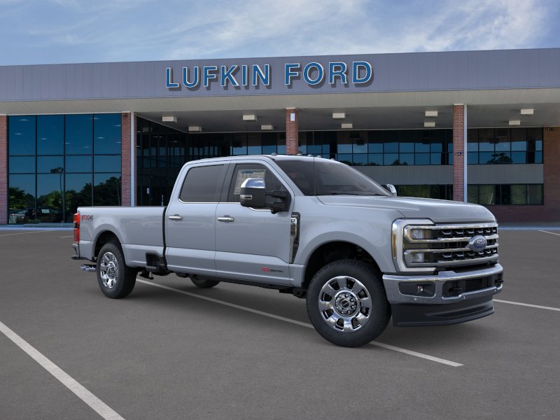2026 Ford Super Duty F-350 SRW LARIAT Glacier Gray Metallic Tri-Coat at Lufkin Ford