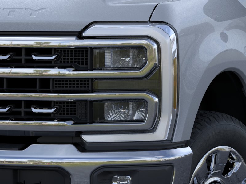 2026 Ford Super Duty F-350 SRW LARIAT Glacier Gray Metallic Tri-Coat at Lufkin Ford