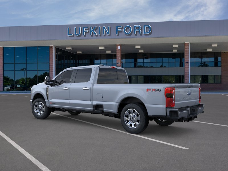 2026 Ford Super Duty F-350 SRW LARIAT Glacier Gray Metallic Tri-Coat at Lufkin Ford