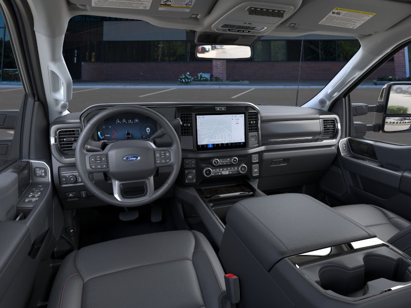 2026 Ford Super Duty F-350 SRW LARIAT Glacier Gray Metallic Tri-Coat at Lufkin Ford
