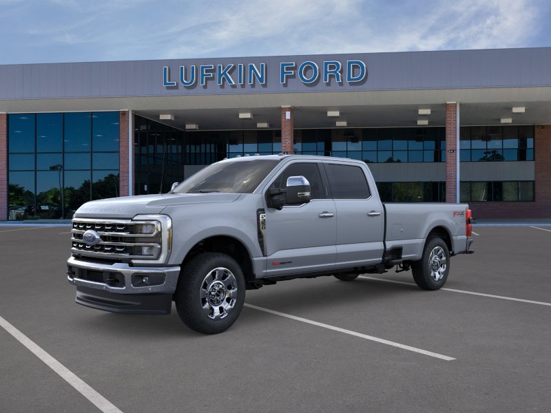 2026 Ford Super Duty F-350 SRW LARIAT Glacier Gray Metallic Tri-Coat at Lufkin Ford