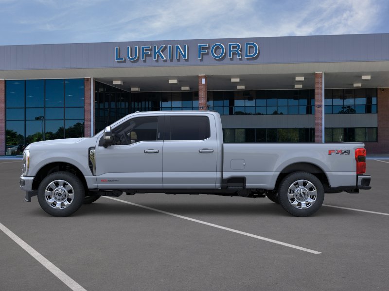 2026 Ford Super Duty F-350 SRW LARIAT Glacier Gray Metallic Tri-Coat at Lufkin Ford