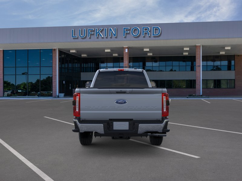 2026 Ford Super Duty F-350 SRW LARIAT Glacier Gray Metallic Tri-Coat at Lufkin Ford
