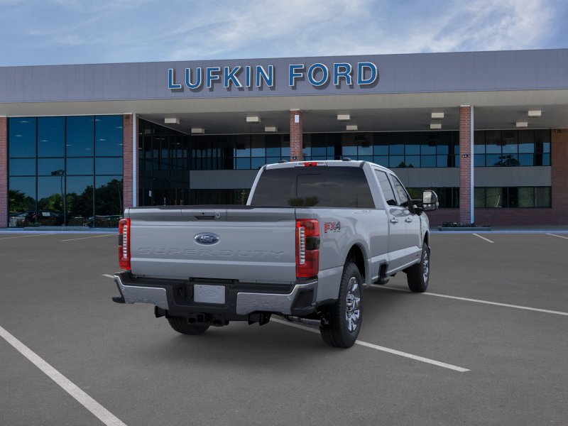 2026 Ford Super Duty F-350 SRW LARIAT Glacier Gray Metallic Tri-Coat at Lufkin Ford