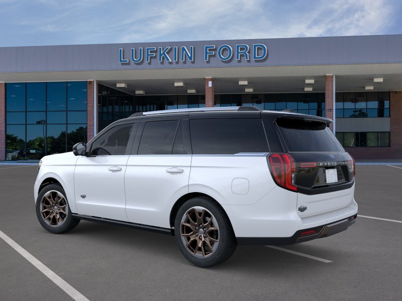 2026 Ford Expedition King Ranch Star White Metallic Tri-Coat at Lufkin Ford