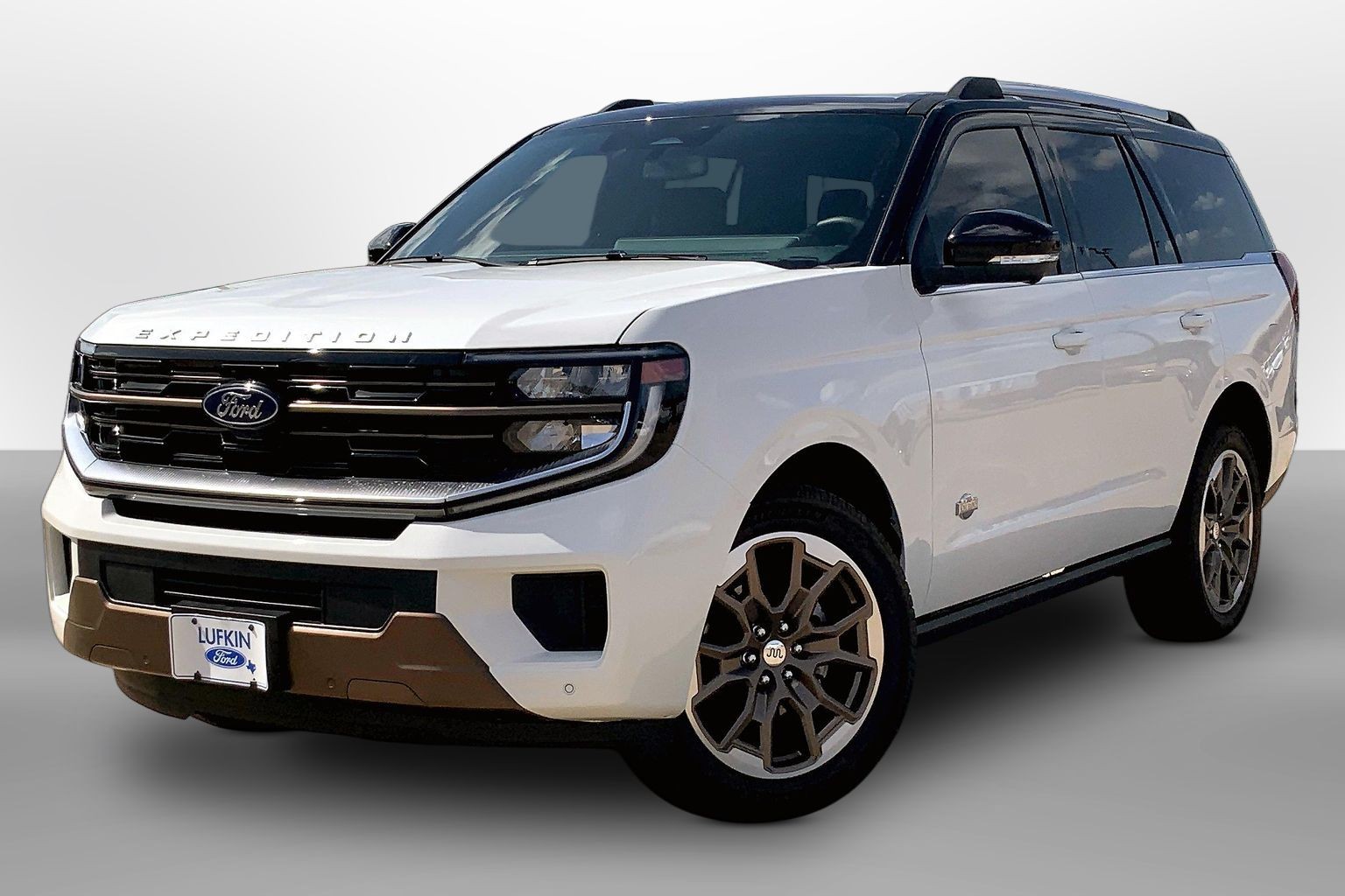 2026 Ford Expedition King Ranch Star White Metallic Tri-Coat at Lufkin Ford