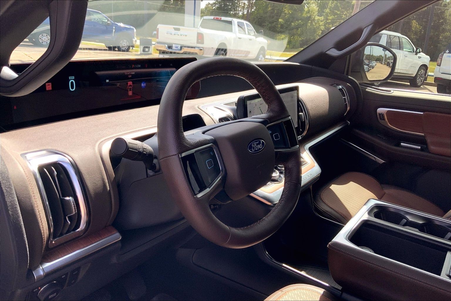 2026 Ford Expedition King Ranch Star White Metallic Tri-Coat at Lufkin Ford