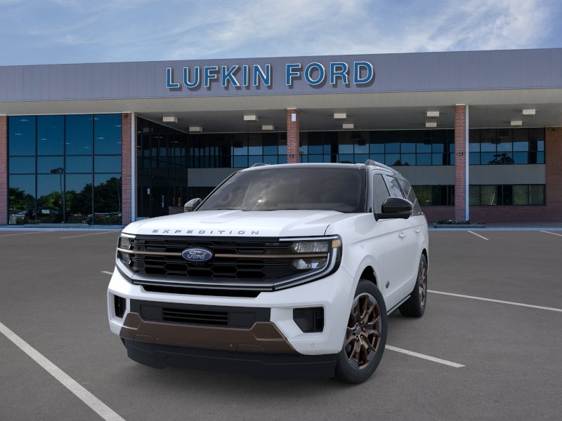 2026 Ford Expedition King Ranch Star White Metallic Tri-Coat at Lufkin Ford