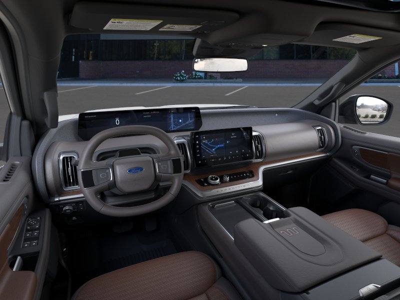 2026 Ford Expedition King Ranch Star White Metallic Tri-Coat at Lufkin Ford