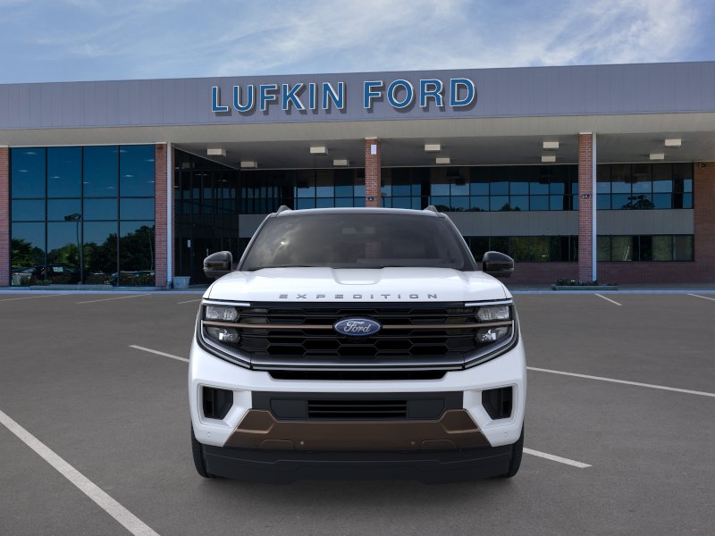2026 Ford Expedition King Ranch Star White Metallic Tri-Coat at Lufkin Ford