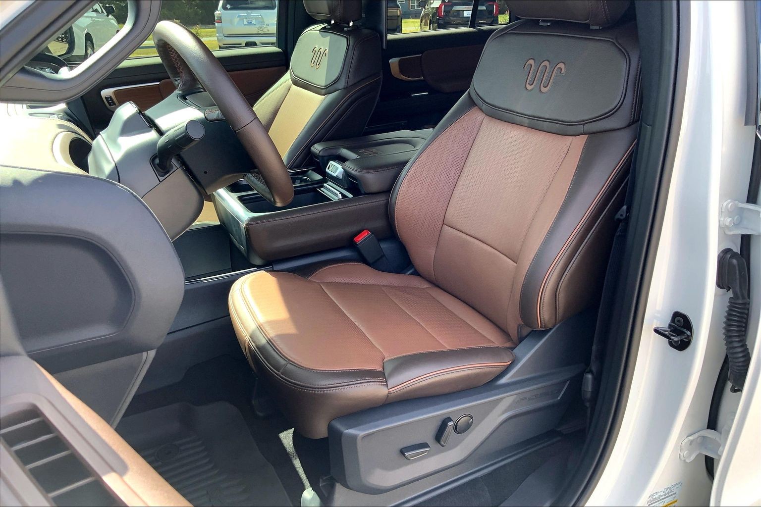 2026 Ford Expedition King Ranch Star White Metallic Tri-Coat at Lufkin Ford