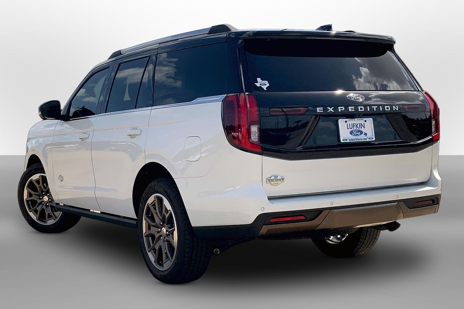 2026 Ford Expedition King Ranch Star White Metallic Tri-Coat at Lufkin Ford