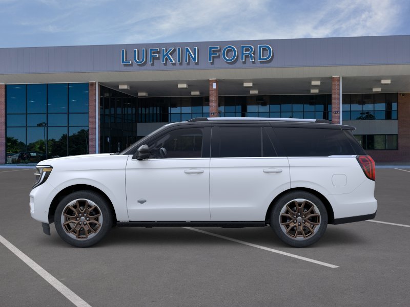 2026 Ford Expedition King Ranch Star White Metallic Tri-Coat at Lufkin Ford