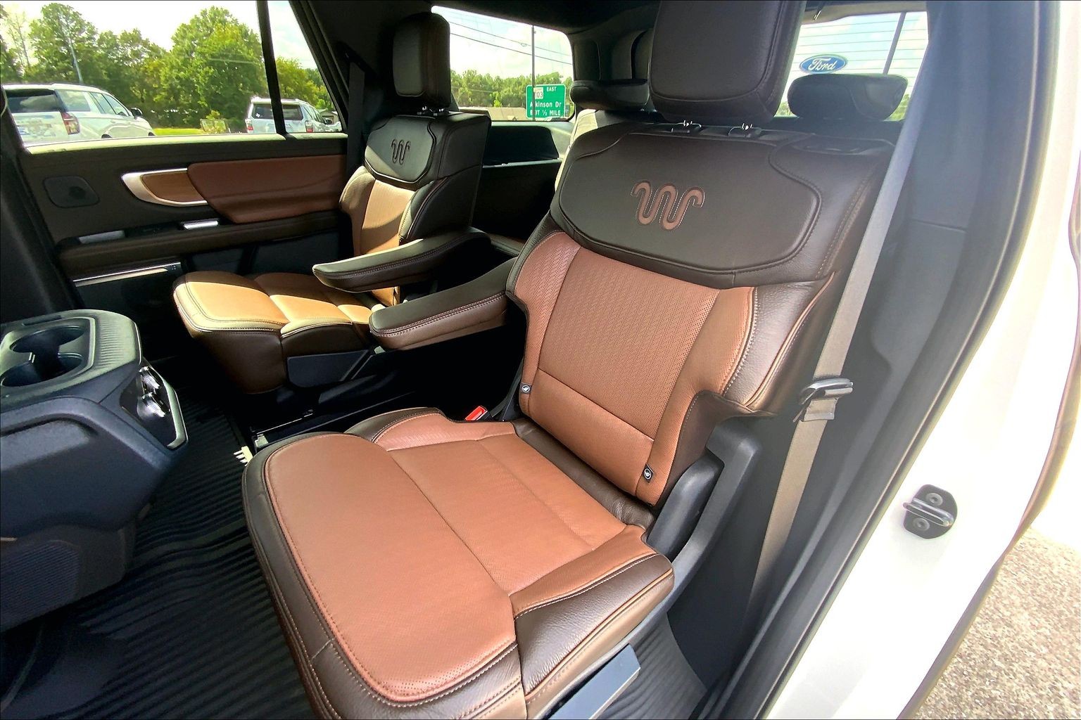 2026 Ford Expedition King Ranch Star White Metallic Tri-Coat at Lufkin Ford