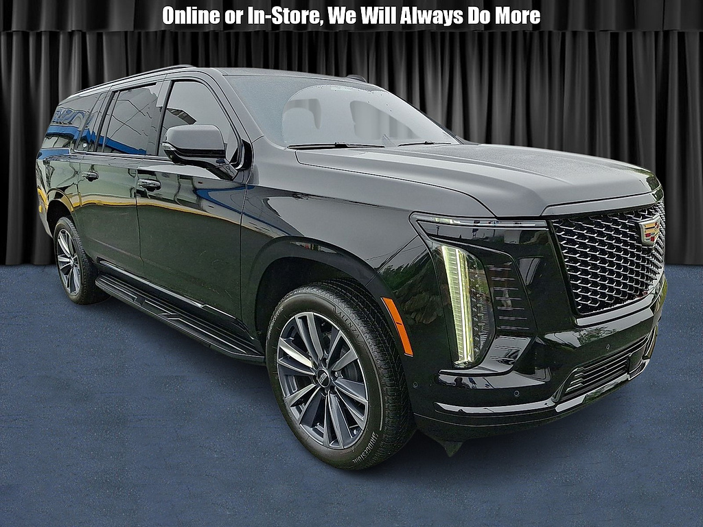 Black Raven 2025 Cadillac Escalade ESV SUV / Crossover Four-Wheel Drive Automatic