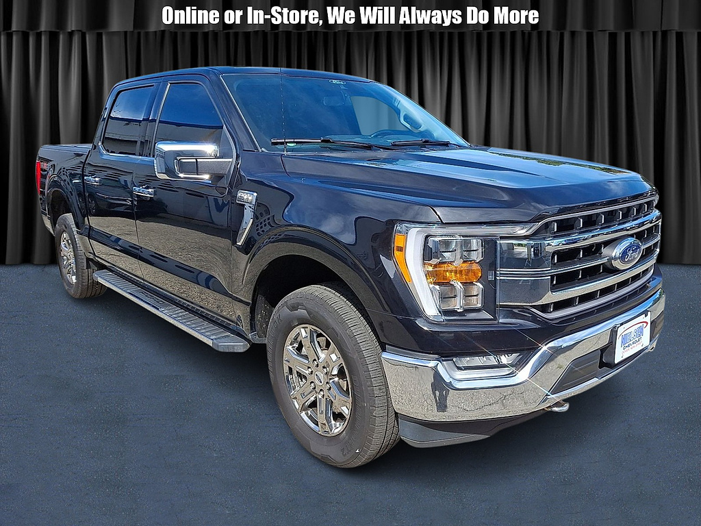 2021 Ford F-150 Lariat comparison vehicle
