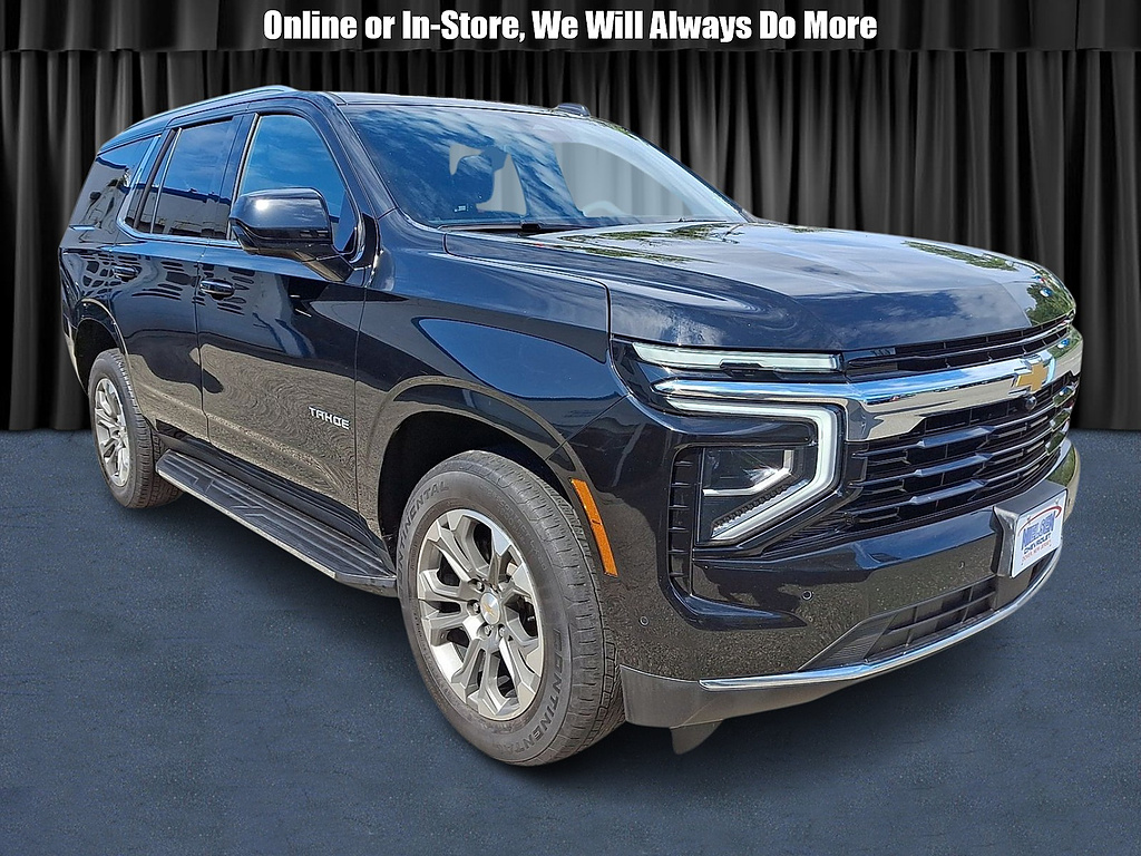 Black 2025 Chevrolet Tahoe SUV / Crossover Four-Wheel Drive Automatic