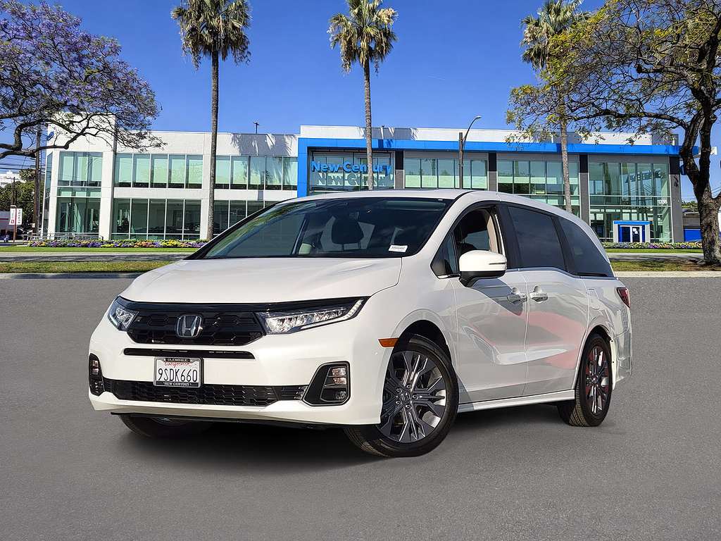 Platinum White Pearl 2025 Honda Odyssey Minivan Front-Wheel Drive Automatic
