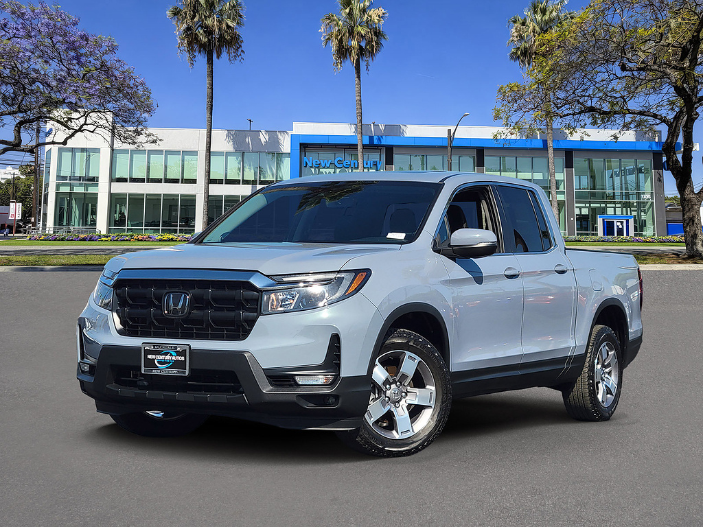 Sonic Gray Pearl 2024 Honda Ridgeline Pickup Truck All-Wheel Drive 9-Speed Automatic