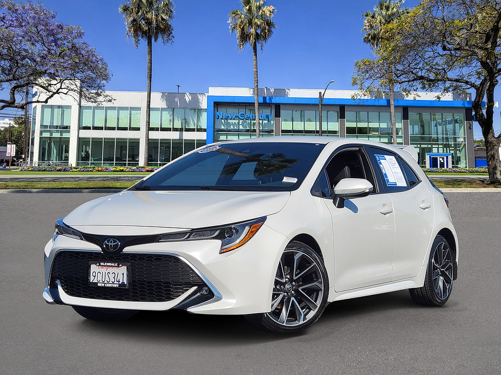White (Wind Chill Pearl) 2022 Toyota Corolla Hatchback Hatchback Front-Wheel Drive Continuously Variable Transmission