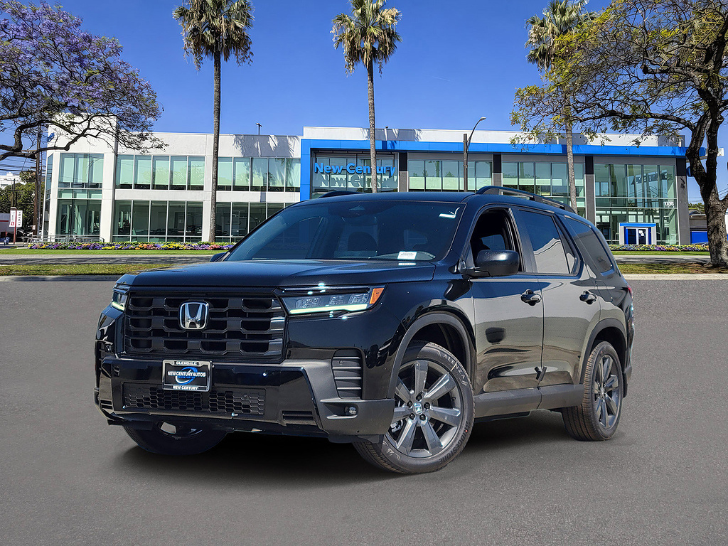 Crystal Black Pearl 2026 Honda Pilot SUV / Crossover Front-Wheel Drive Automatic