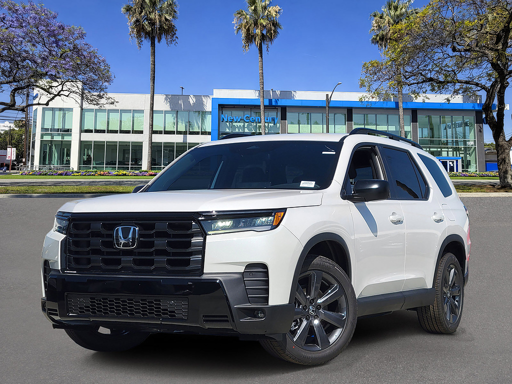 Platinum White Pearl 2026 Honda Pilot SUV / Crossover Front-Wheel Drive Automatic