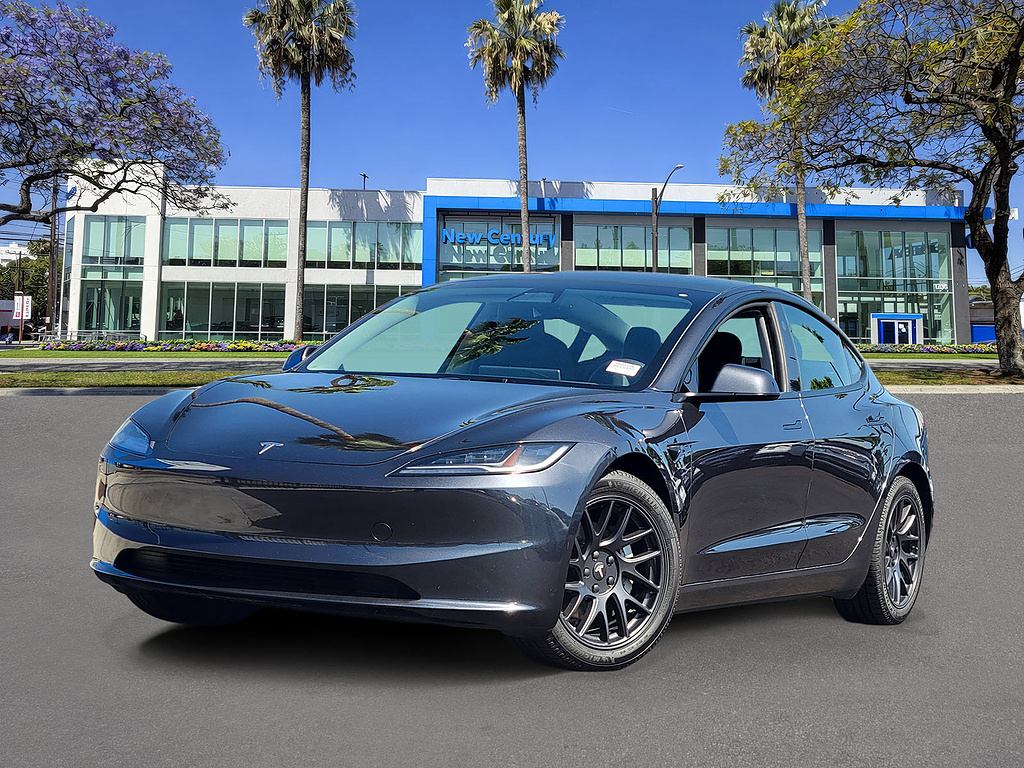 Stealth Gray 2024 Tesla Model 3 Sedan Rear-Wheel Drive 1-Speed Dual Clutch