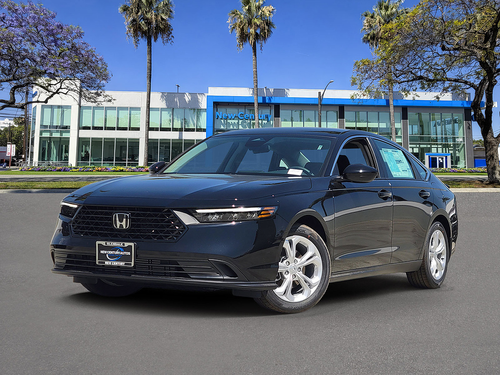 Crystal Black Pearl 2026 Honda Accord Sedan Front-Wheel Drive Continuously Variable Transmission