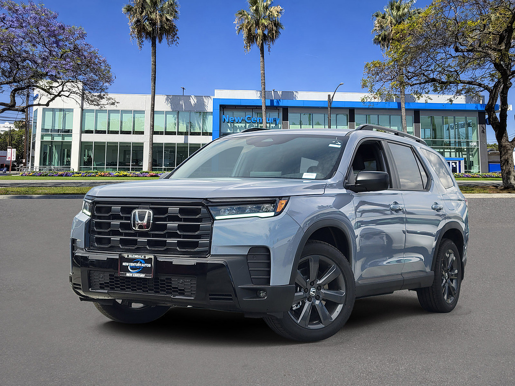 Sonic Gray Pearl 2026 Honda Pilot SUV / Crossover Front-Wheel Drive Automatic