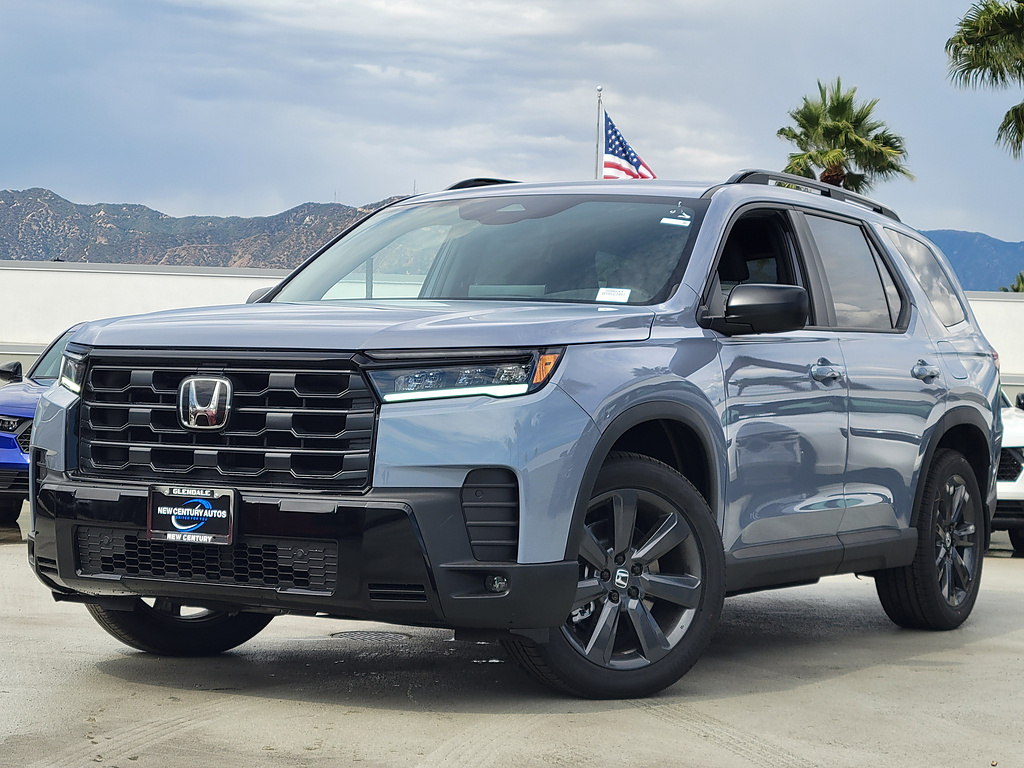 Sonic Gray Pearl 2026 Honda Pilot SUV / Crossover Front-Wheel Drive Automatic