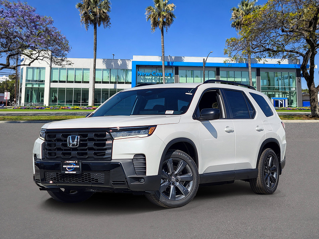 Platinum White Pearl 2026 Honda Pilot SUV / Crossover All-Wheel Drive Automatic