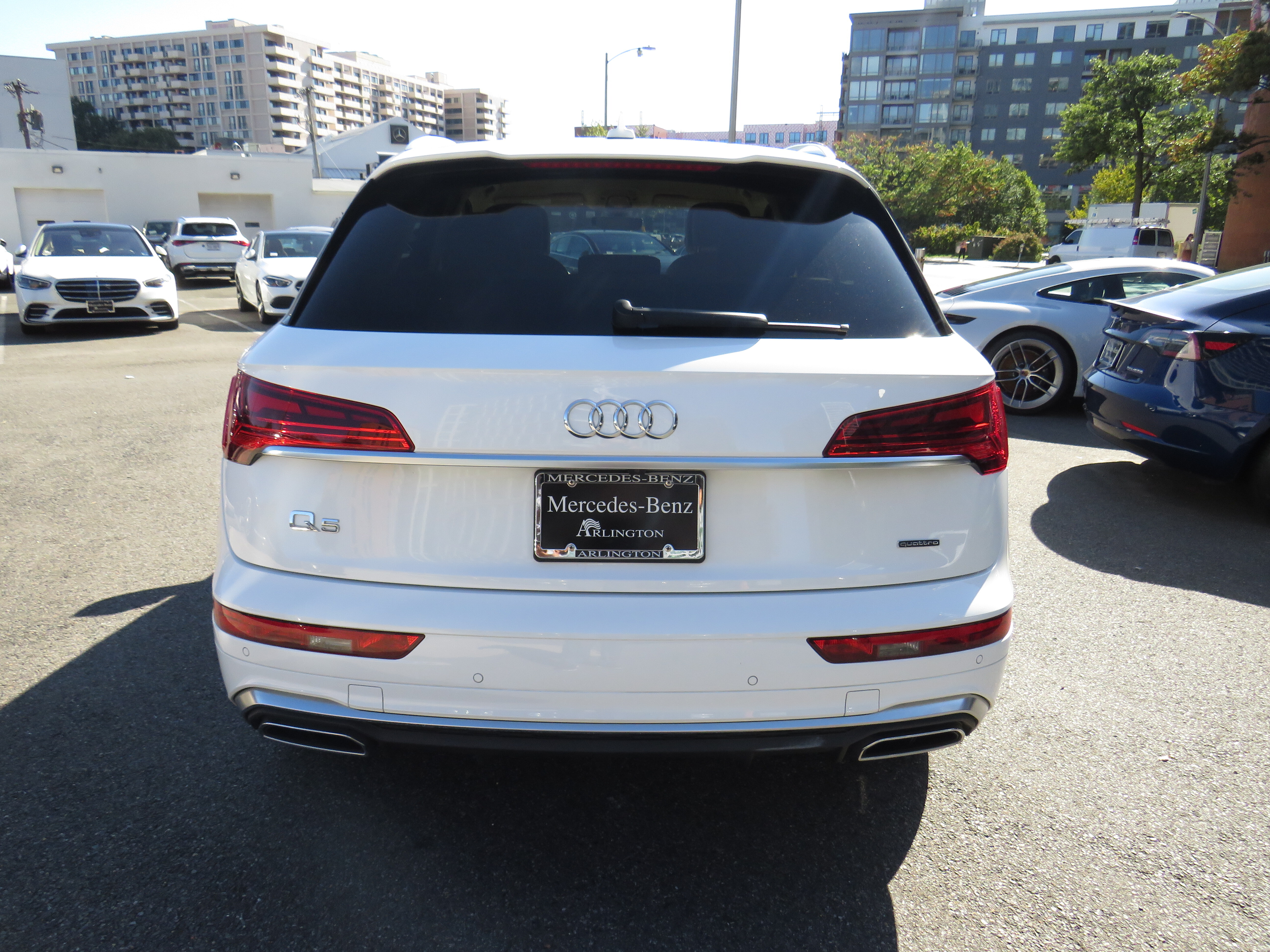 Used 2022 Ibis White Audi 2.0T quattro Premium S line image 3