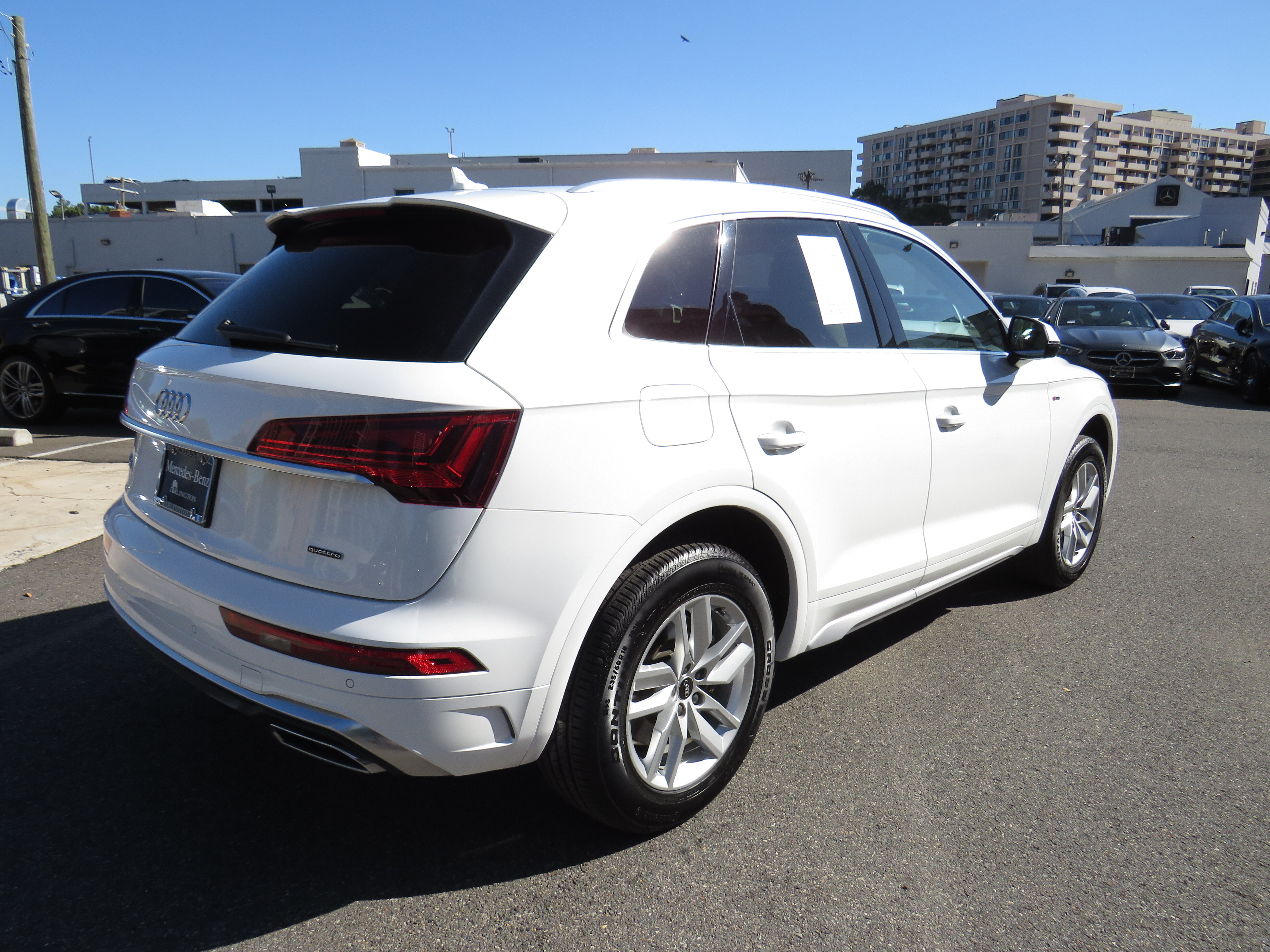 Used 2022 Ibis White Audi 2.0T quattro Premium S line image 4