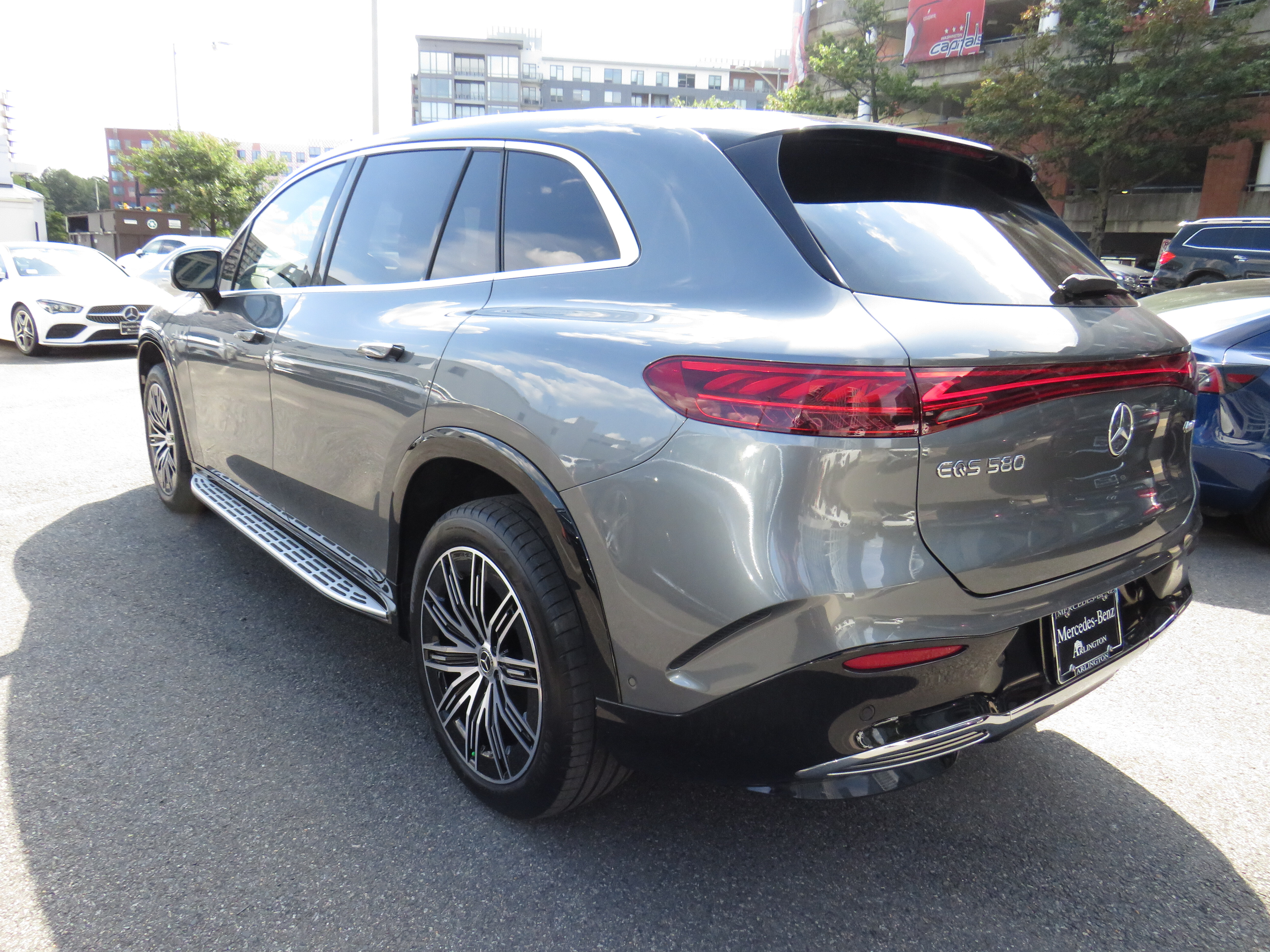 Certified 2023 Mercedes-Benz EQS SUV Base with VIN 4JGDM4EB4PA022140 for sale in Arlington, VA