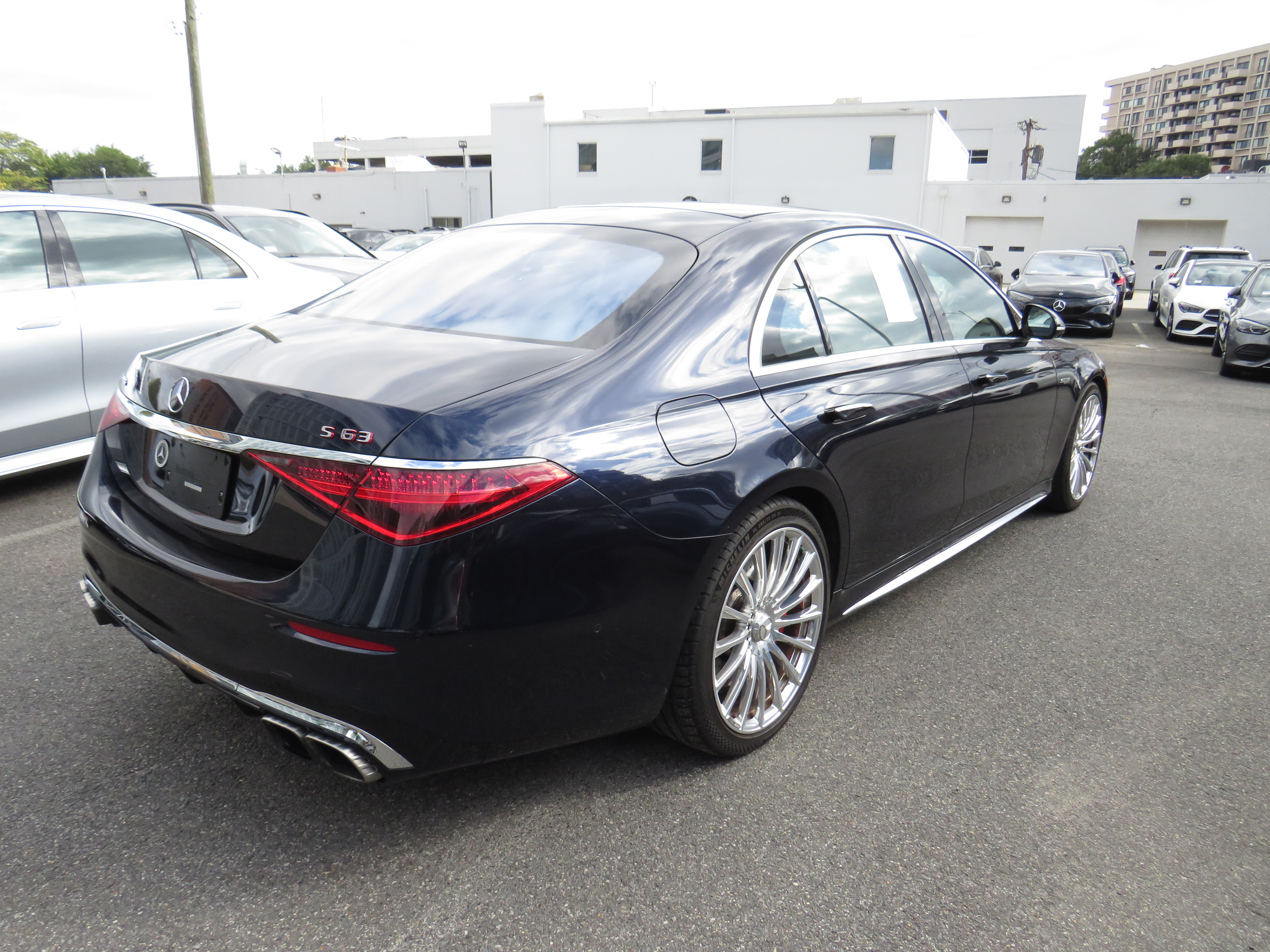 Certified Used 2024 Nautical Blue Metallic Mercedes-Benz AMG® S 63 E Performance image 4