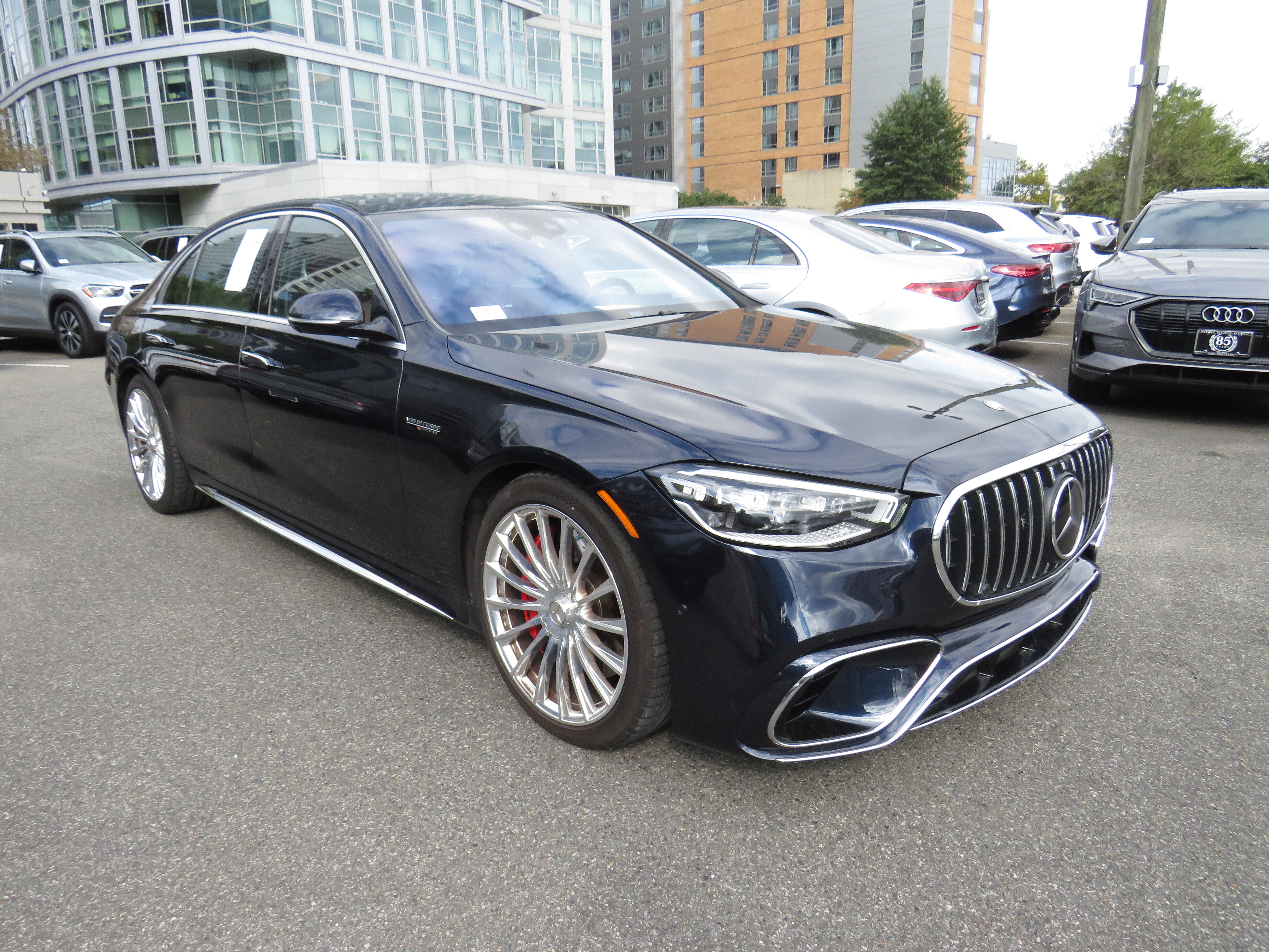 Certified Used 2024 Nautical Blue Metallic Mercedes-Benz AMG® S 63 E Performance image 5