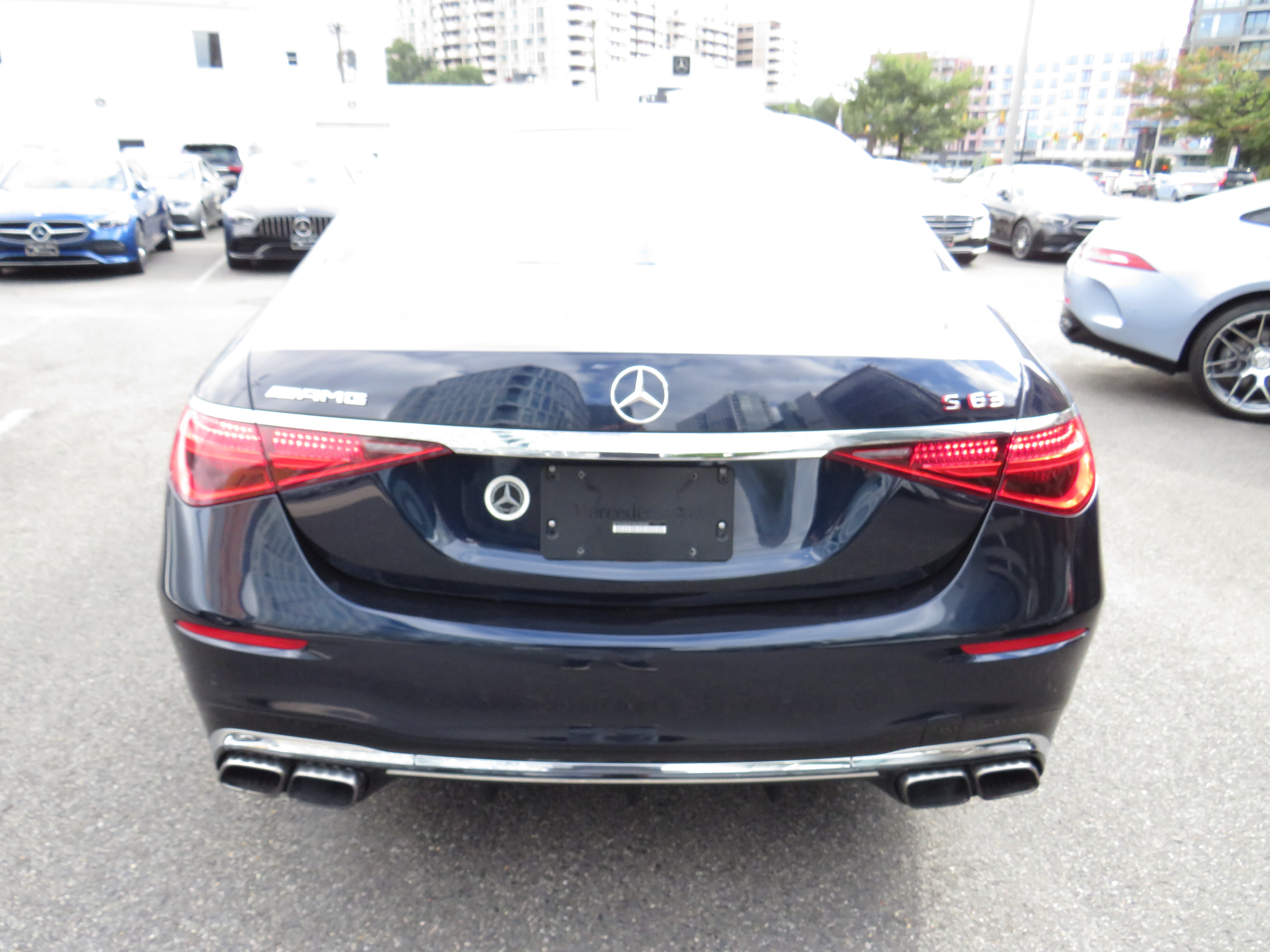 Certified Used 2024 Nautical Blue Metallic Mercedes-Benz AMG® S 63 E Performance image 3