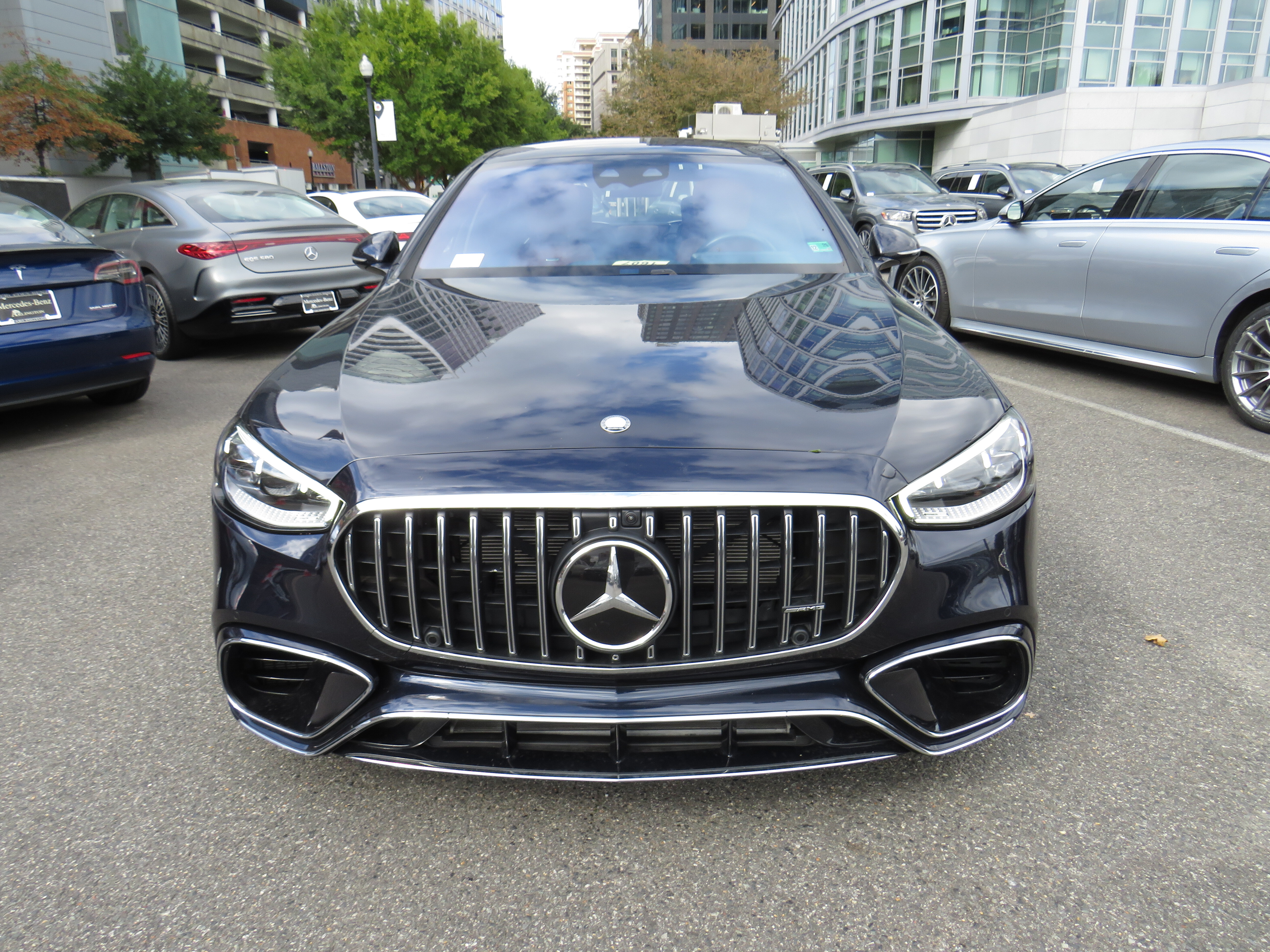 Certified Used 2024 Nautical Blue Metallic Mercedes-Benz AMG® S 63 E Performance image 6