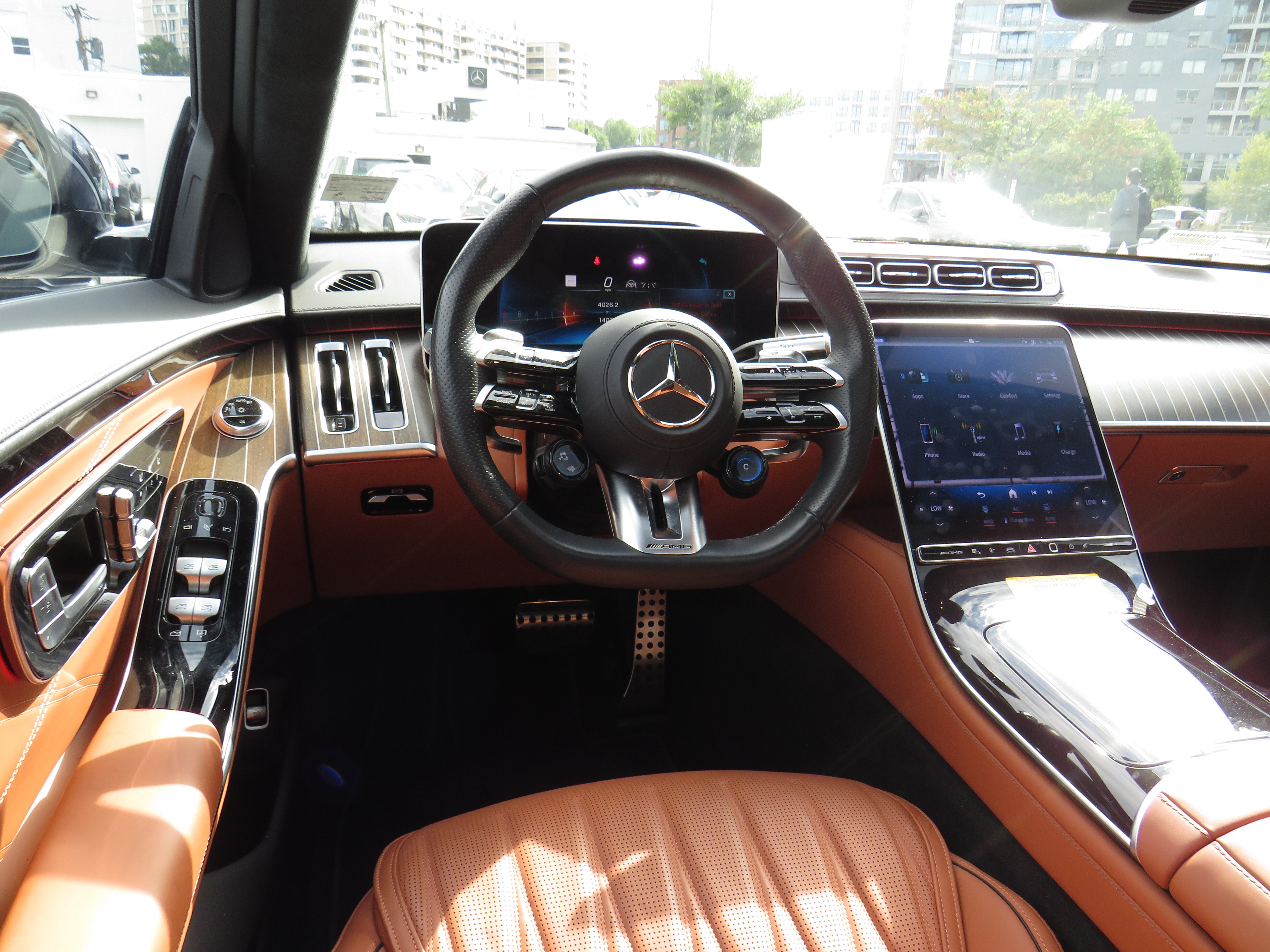 Certified Used 2024 Nautical Blue Metallic Mercedes-Benz AMG® S 63 E Performance image 11
