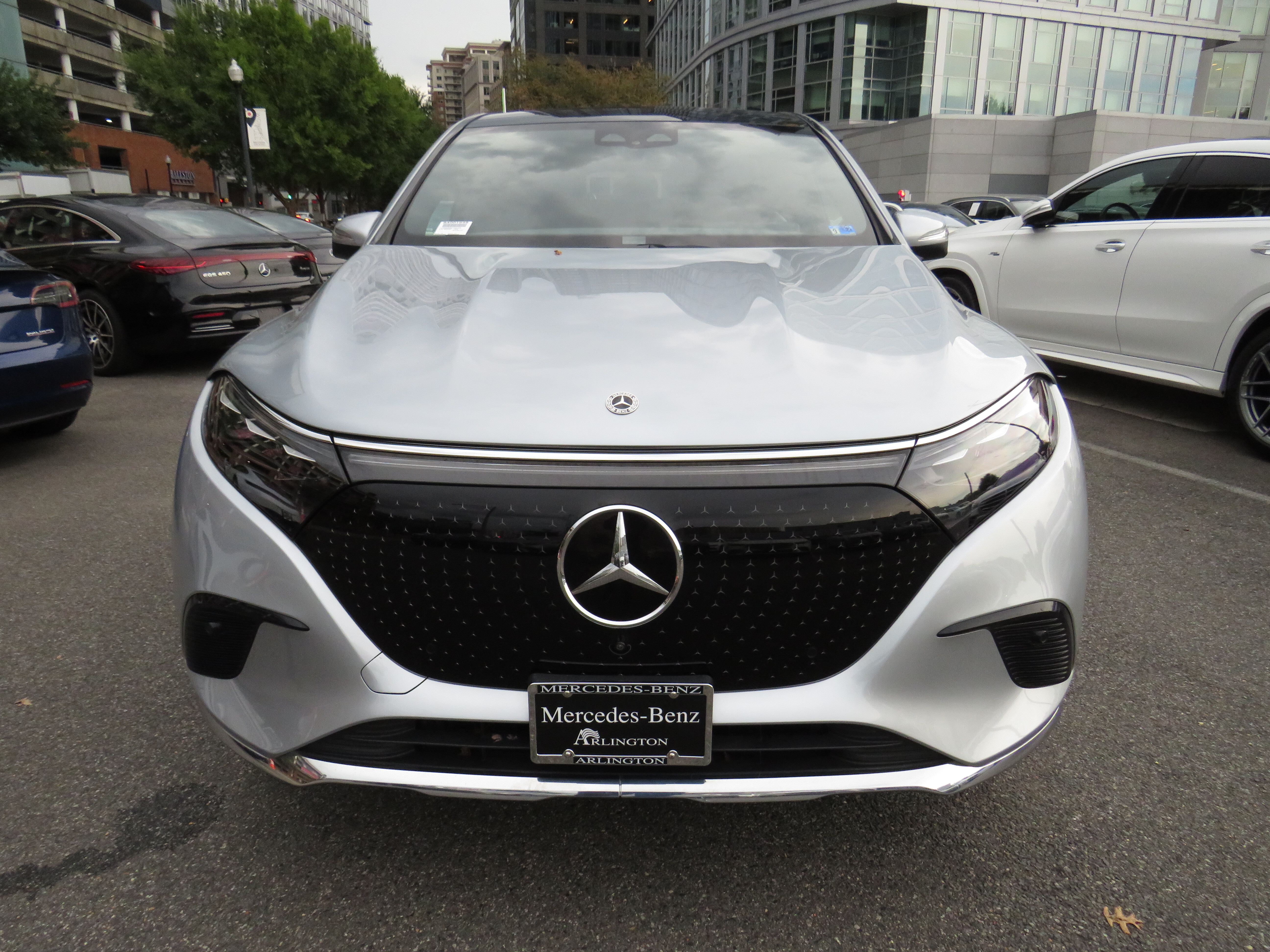 Certified Used 2023 Cirrus Silver Metallic Mercedes-Benz EQS 450 4MATIC® image 6