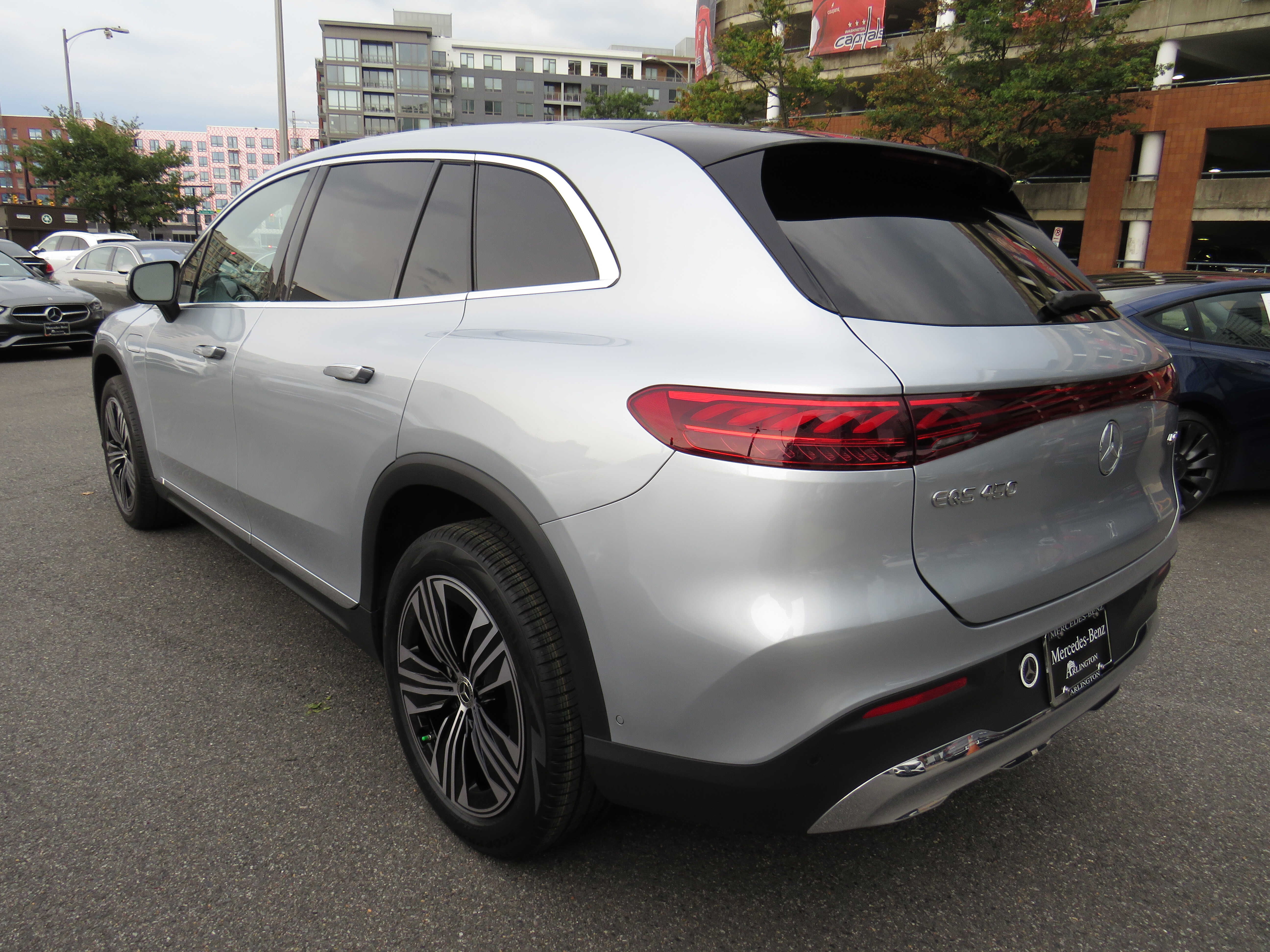 Certified 2023 Mercedes-Benz EQS SUV Base with VIN 4JGDM2EB6PA001648 for sale in Arlington, VA