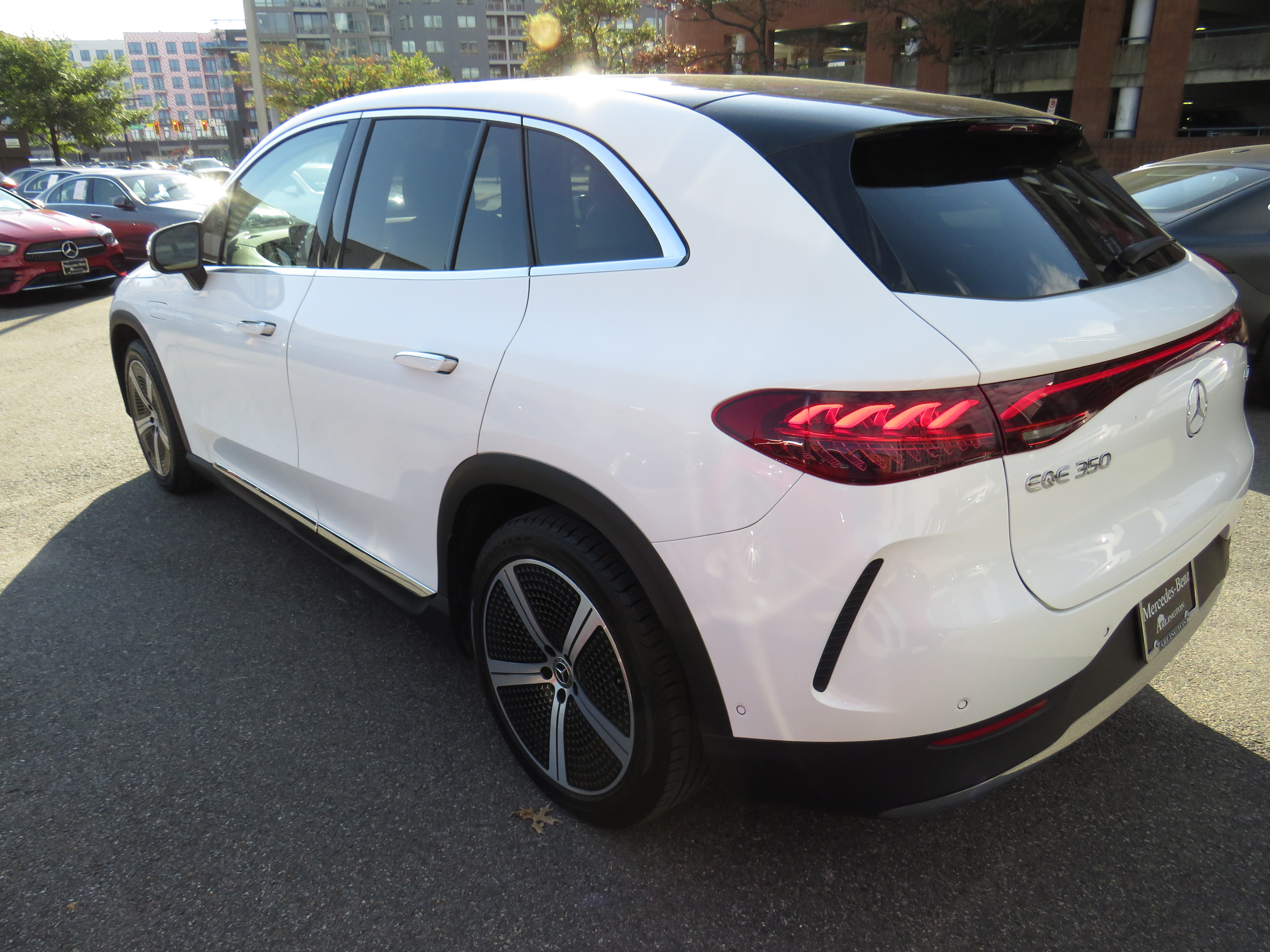 Certified 2023 Mercedes-Benz EQE SUV Base with VIN 4JGGM1CB2PA009112 for sale in Arlington, VA