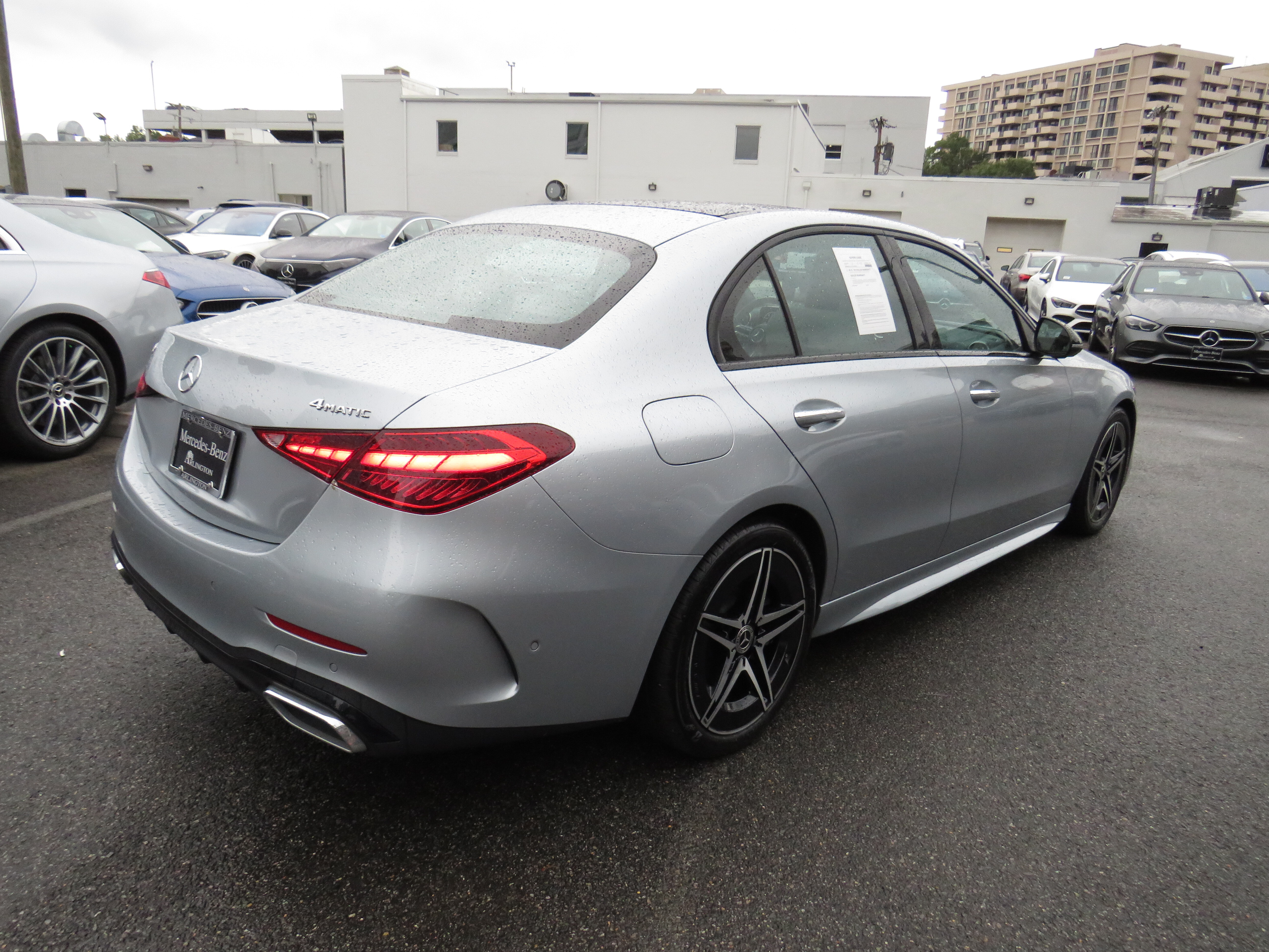 Certified Used 2023 Cirrus Silver Metallic Mercedes-Benz C 300 4MATIC® image 4