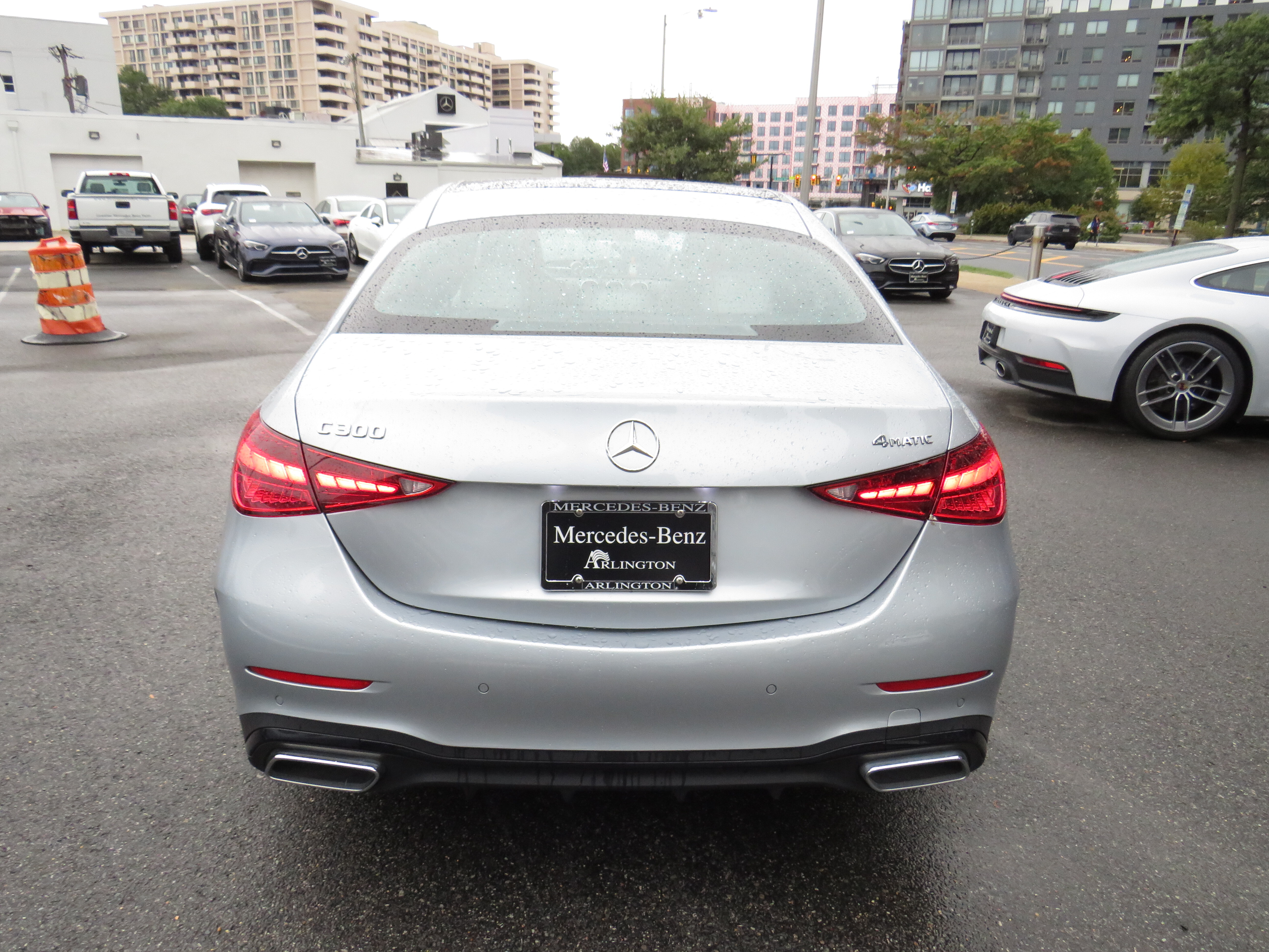 Certified Used 2023 Cirrus Silver Metallic Mercedes-Benz C 300 4MATIC® image 3