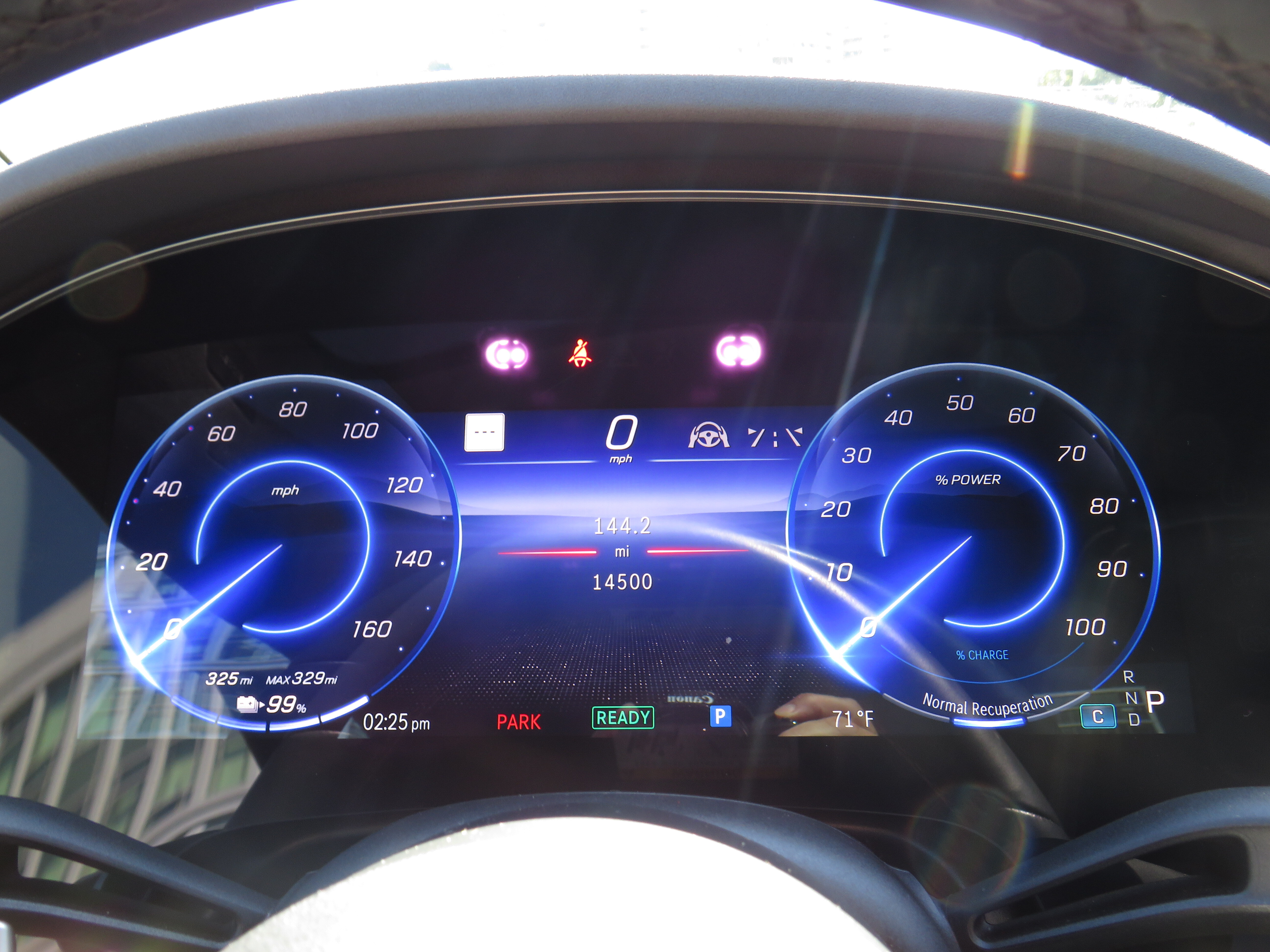 Certified Used 2023 Nautical Blue Metallic Mercedes-Benz EQS 580 4MATIC® image 13