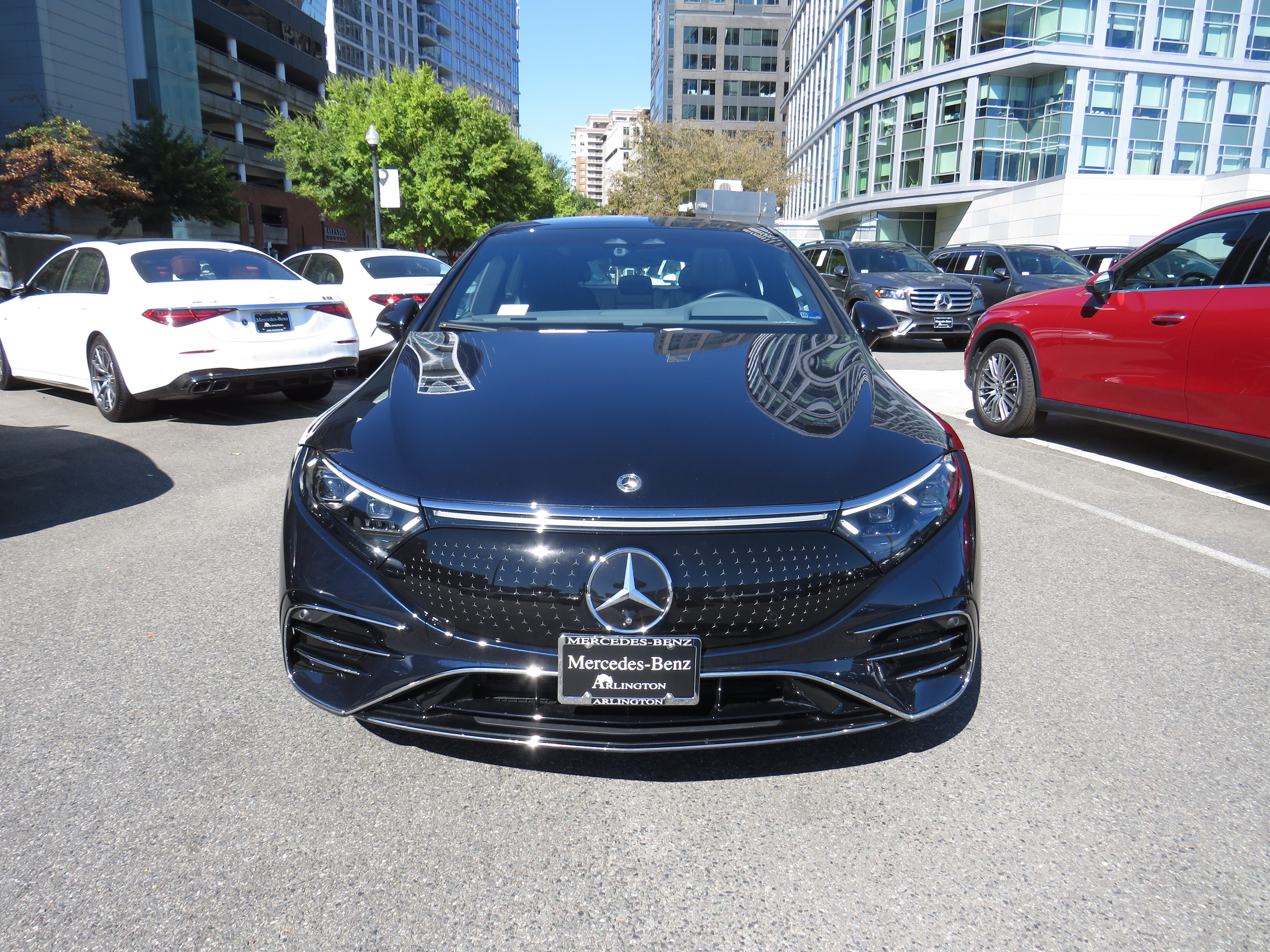 Certified Used 2023 Nautical Blue Metallic Mercedes-Benz EQS 580 4MATIC® image 6