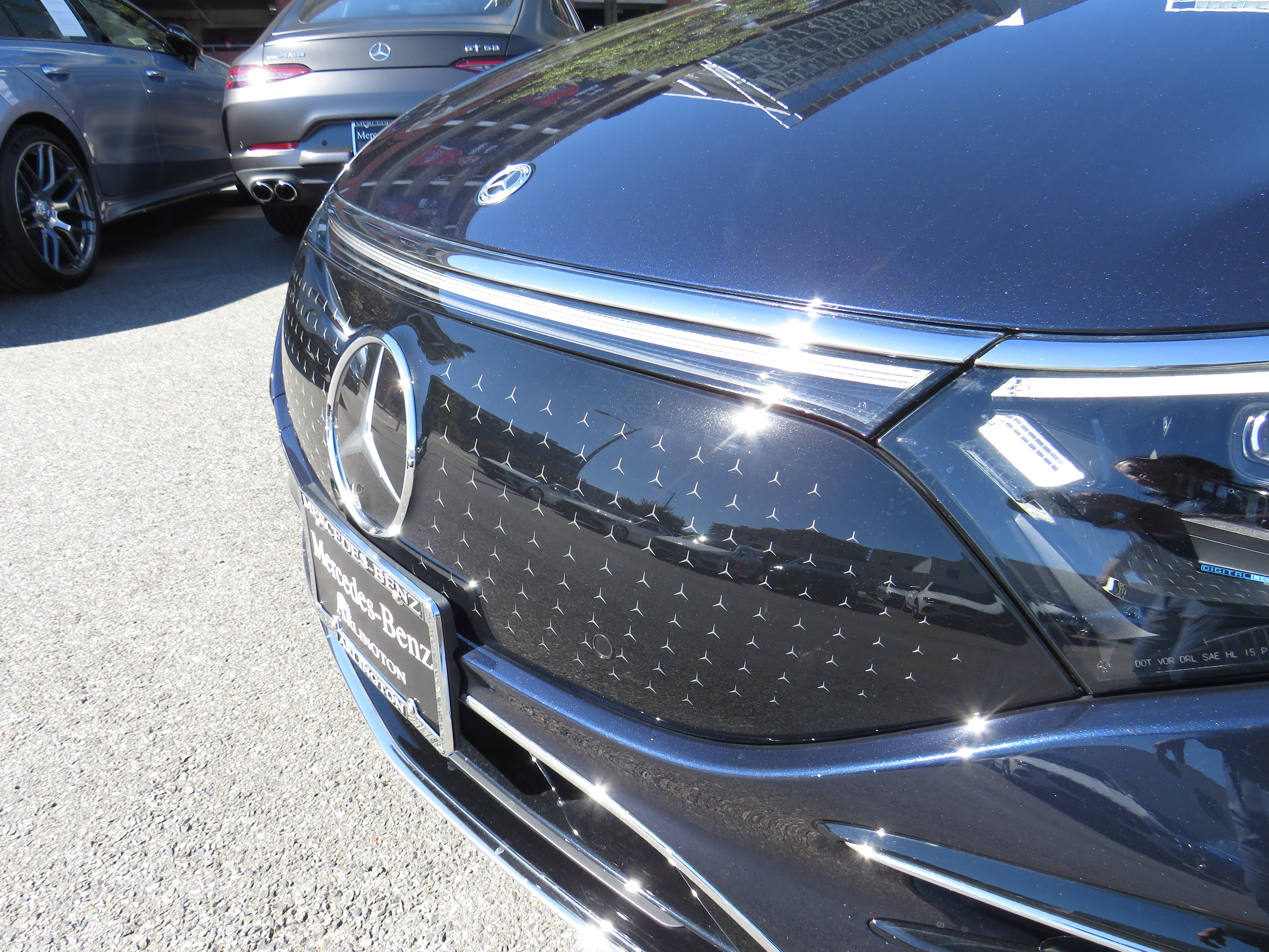 Certified Used 2023 Nautical Blue Metallic Mercedes-Benz EQS 580 4MATIC® image 25
