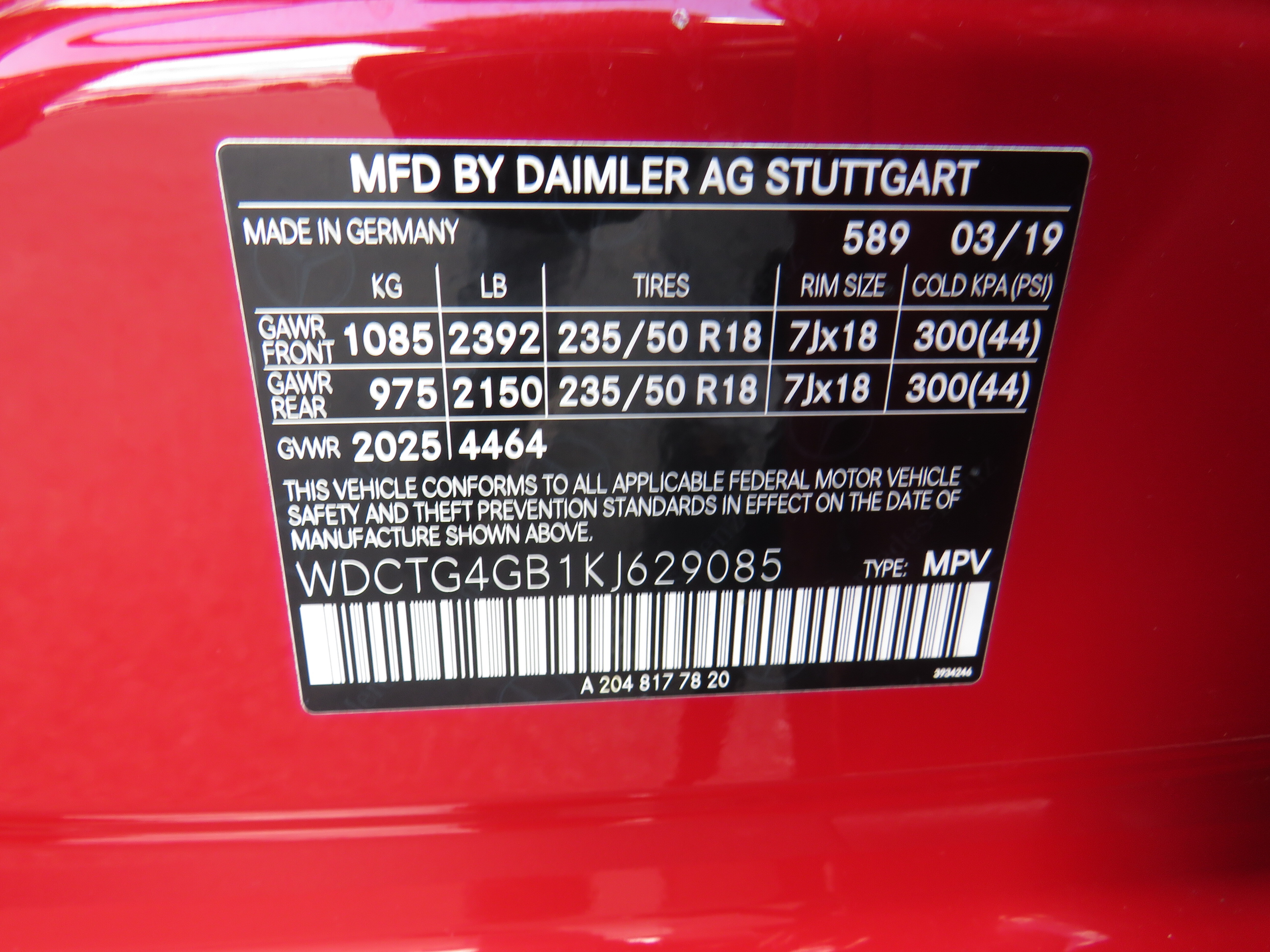 Used 2019 Jupiter Red Mercedes-Benz GLA 250 4MATIC® image 8